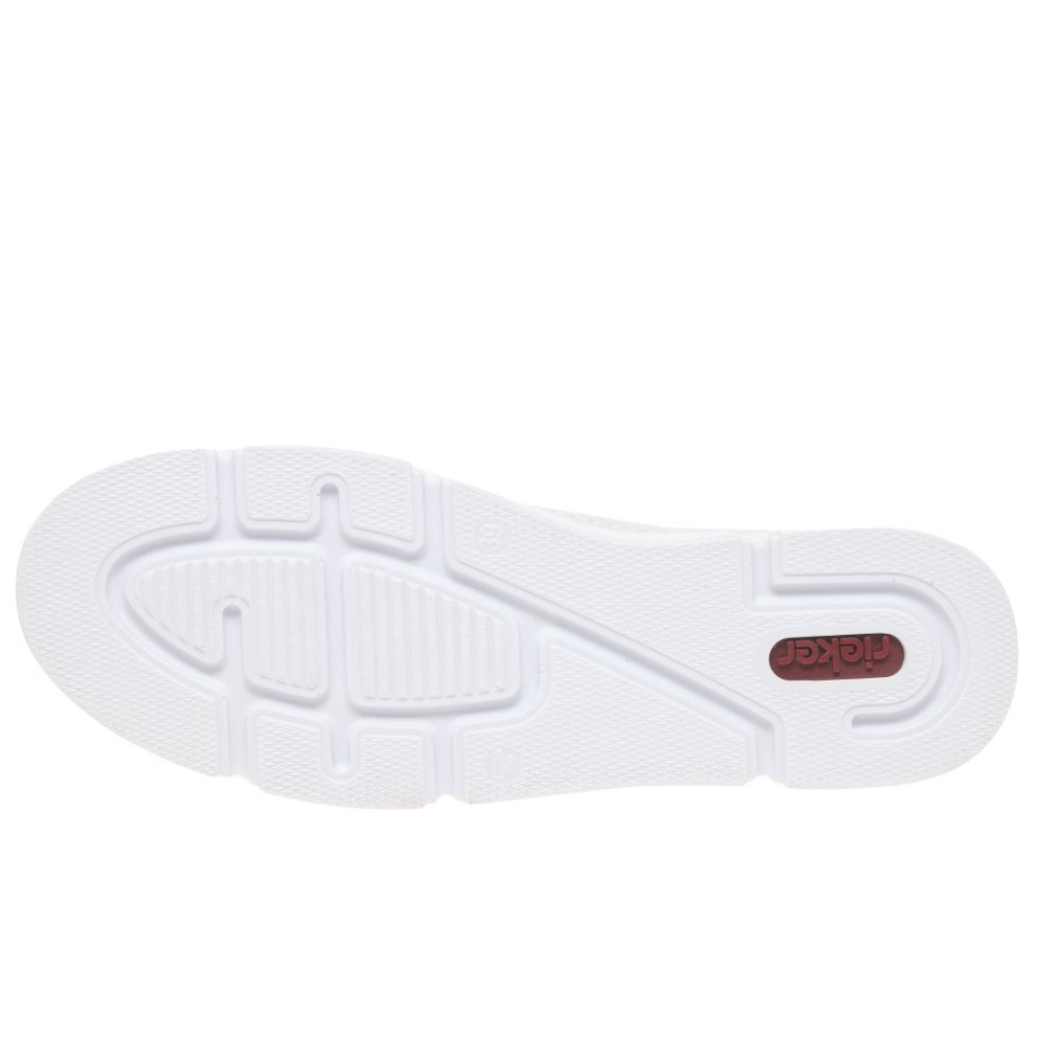 Baskets Rieker Hart Blanches Pour Femmes