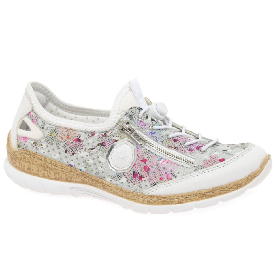 Chaussures De Sport Femme Rieker Rita Blanches