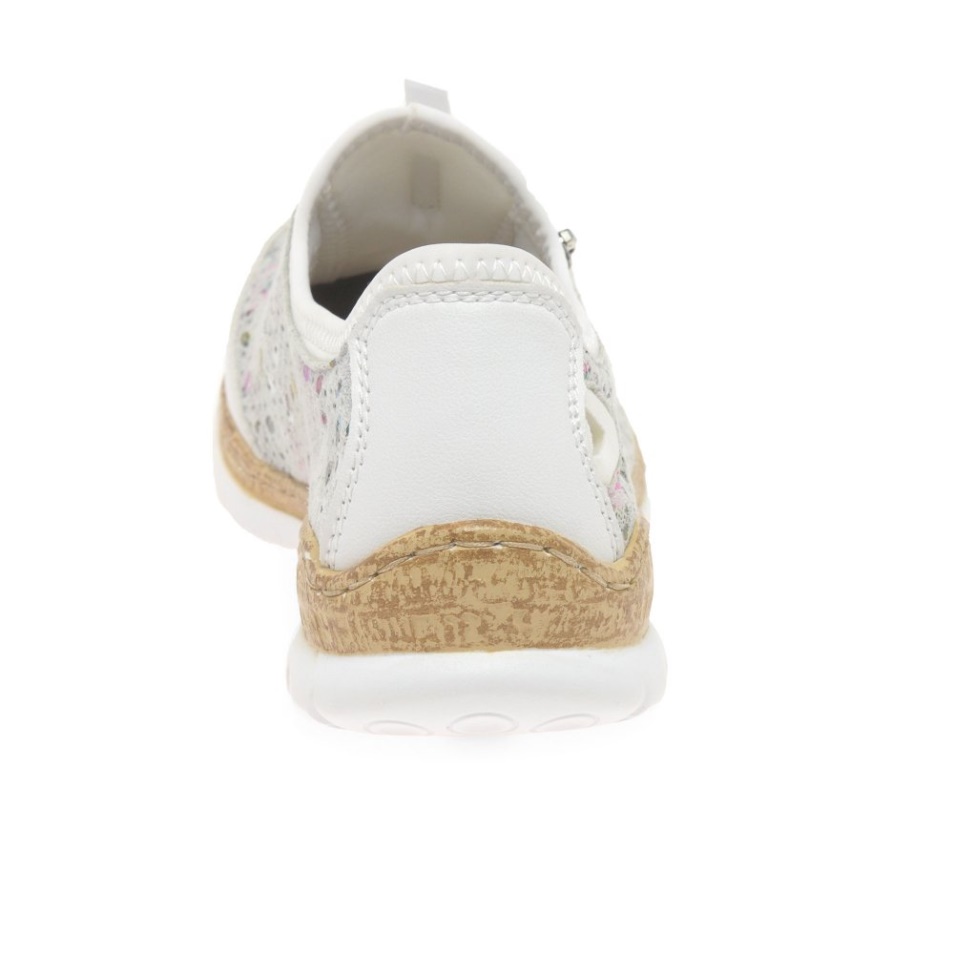 Chaussures De Sport Femme Rieker Rita Blanches