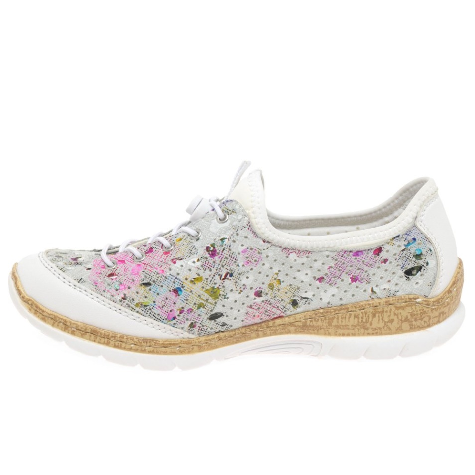 Chaussures De Sport Femme Rieker Rita Blanches