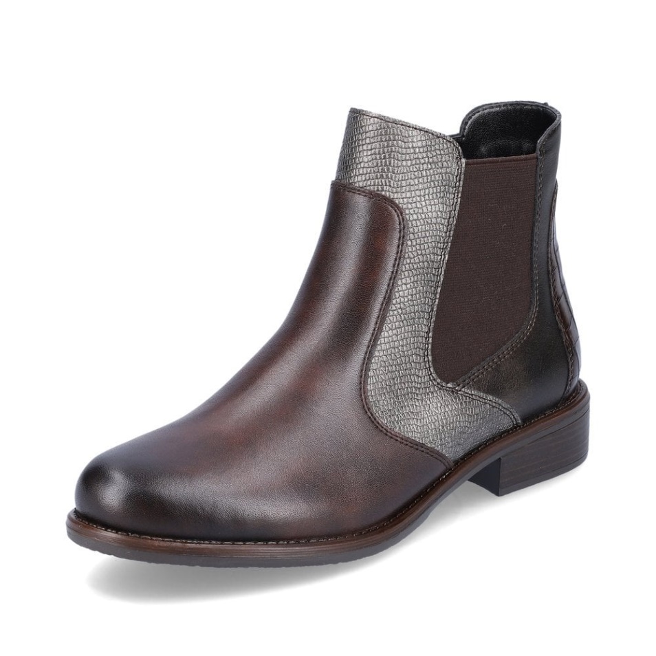 Rieker Remonte D0f70 Bottines Femme Marron