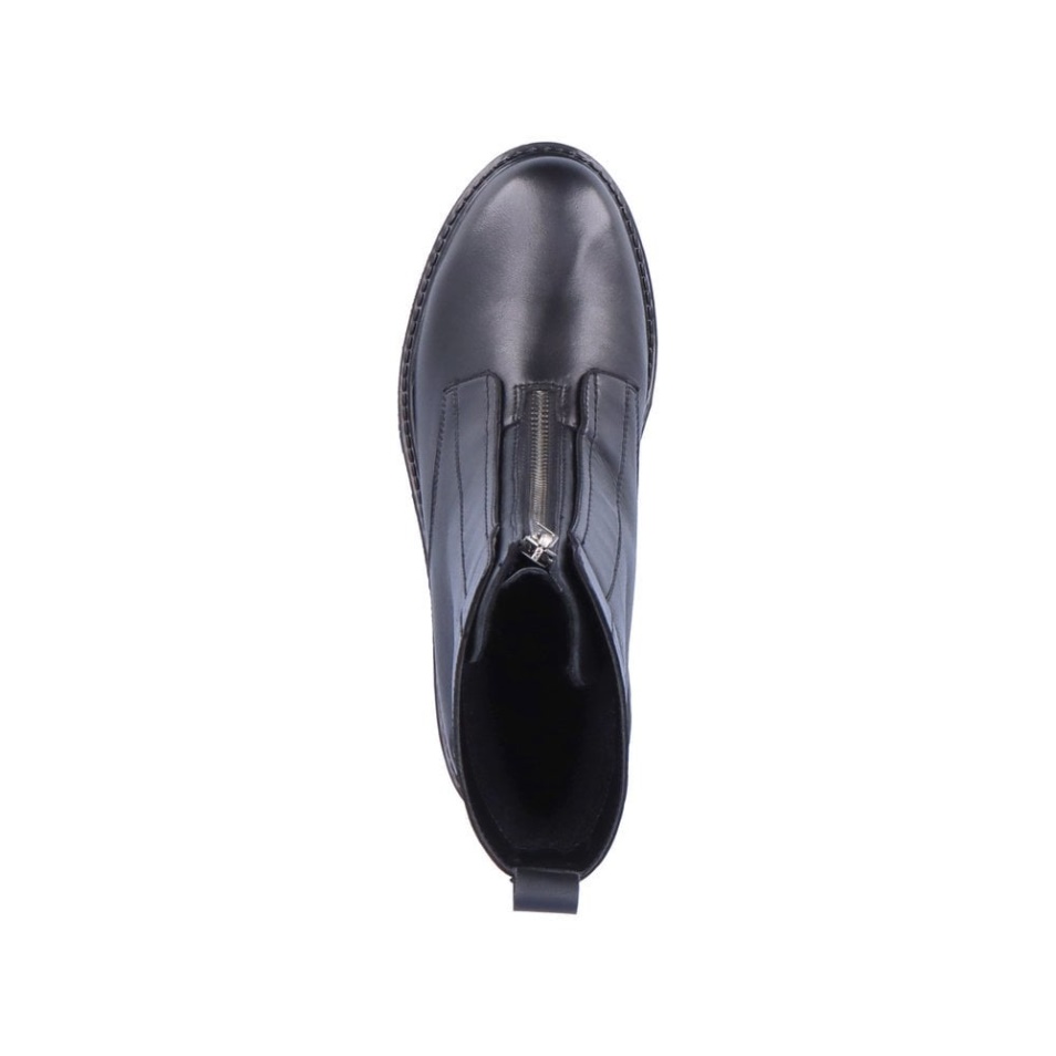 Rieker Remonte D2280 Bottes Femme Noir