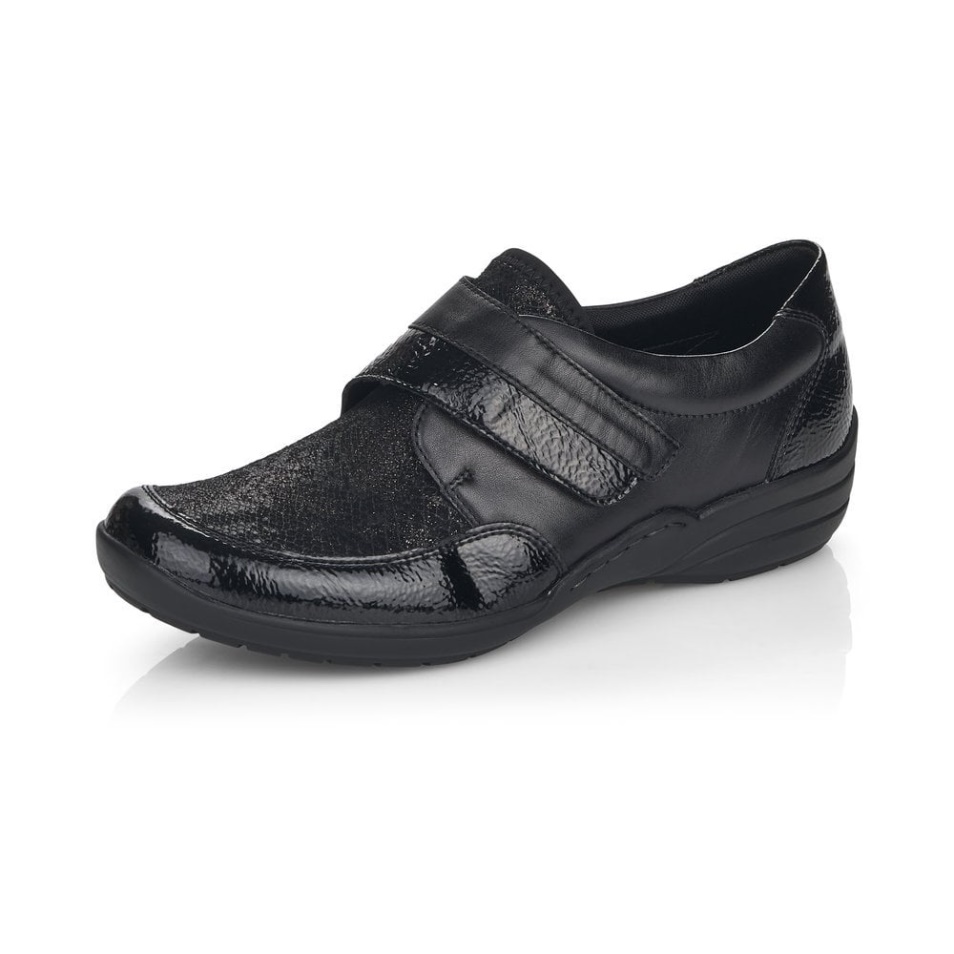 Rieker Remonte R7600 Chaussures Femme Noir