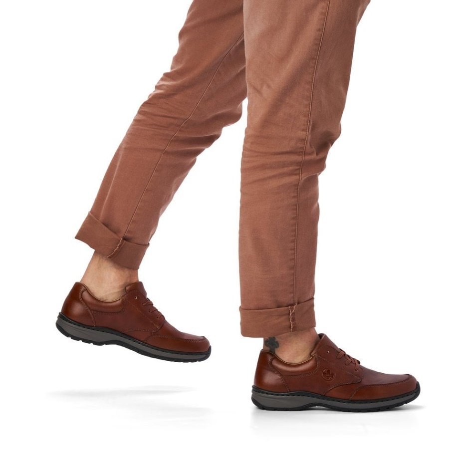 Rieker 03310 Chaussures Pour Hommes Marron