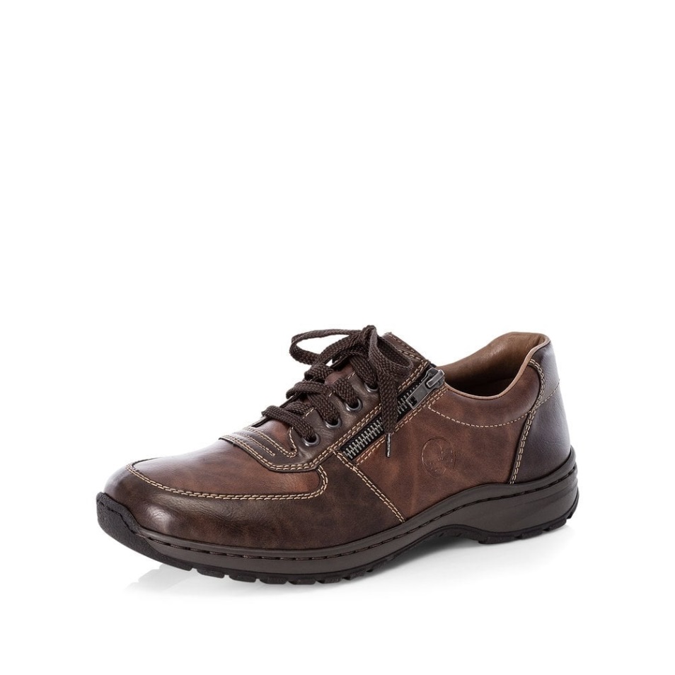Rieker 03329 Chaussures Pour Hommes Marron
