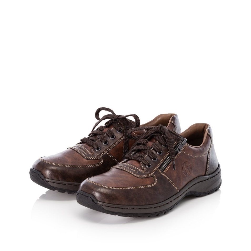 Rieker 03329 Chaussures Pour Hommes Marron