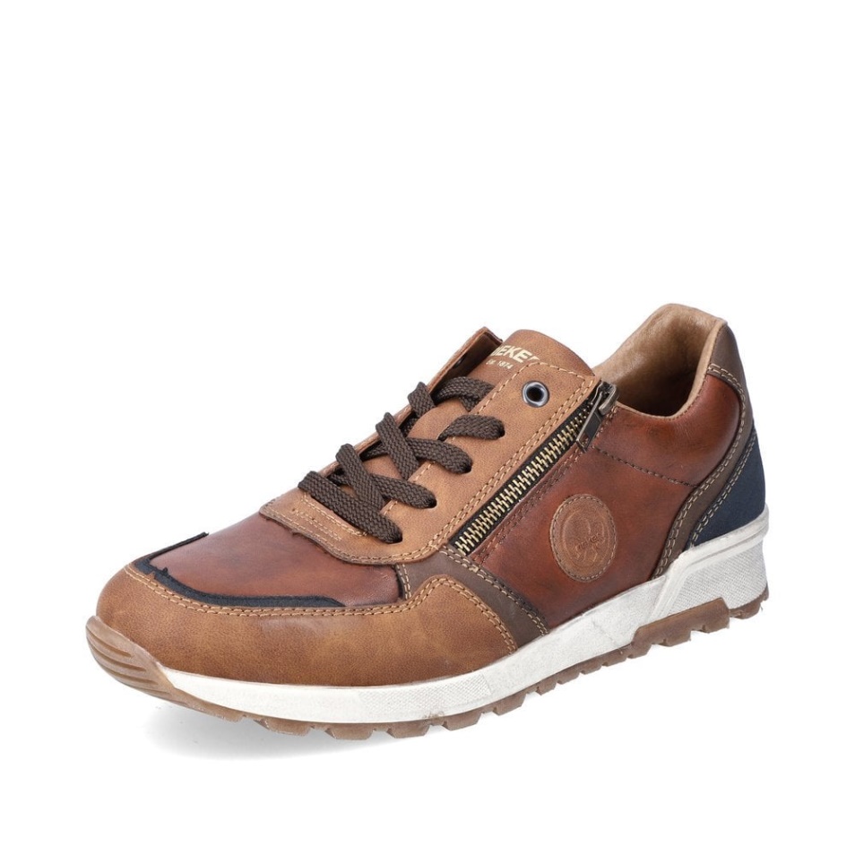 Rieker 15130 Chaussures Pour Hommes Métalliques