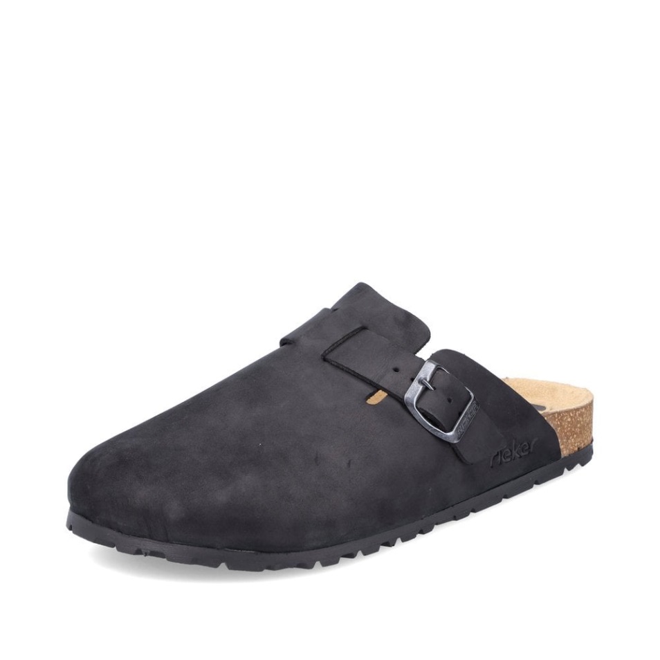 Rieker 22180 Sandales Pour Hommes Noir