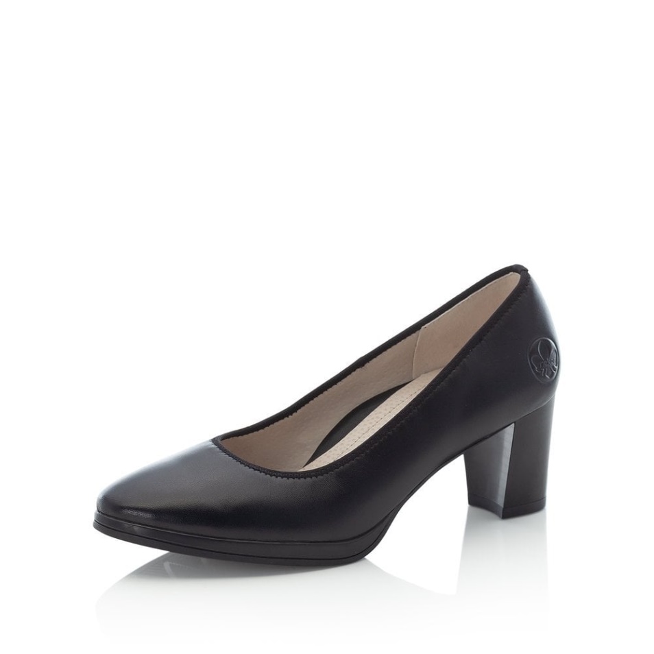 Rieker 49560 Chaussures Femme Noir