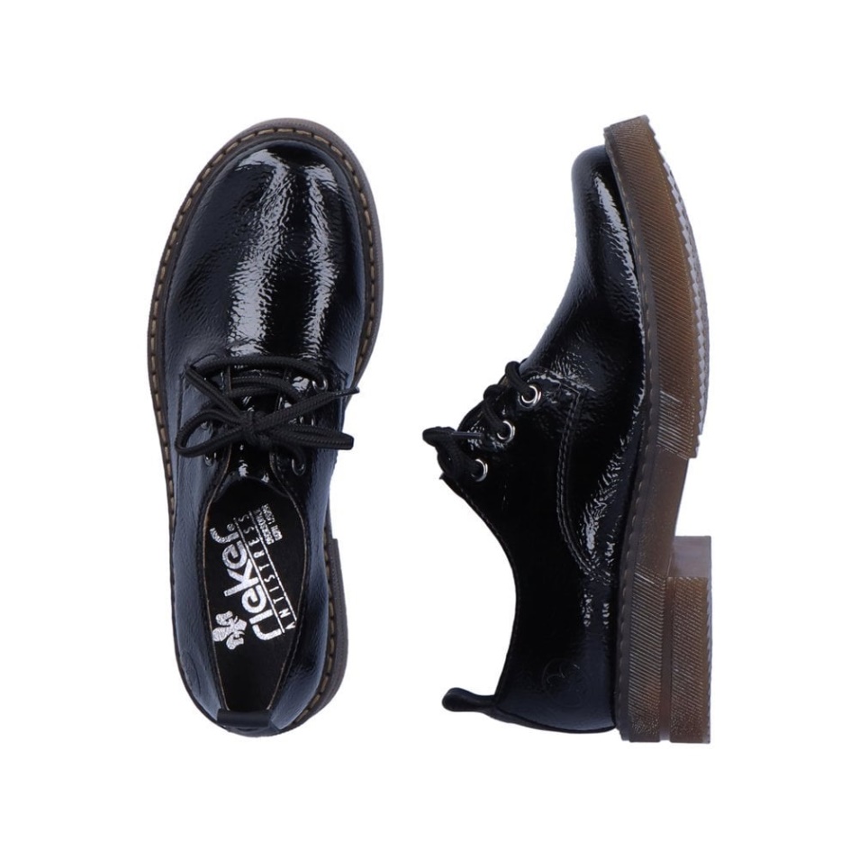 Rieker 72000 Chaussures Femme Noir