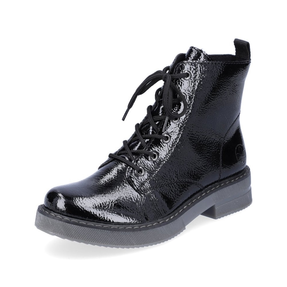 Rieker 72010 Bottes Pour Femmes Noir