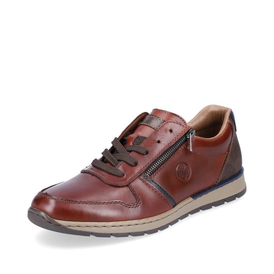 Rieker B2112 Chaussures Pour Hommes Marron