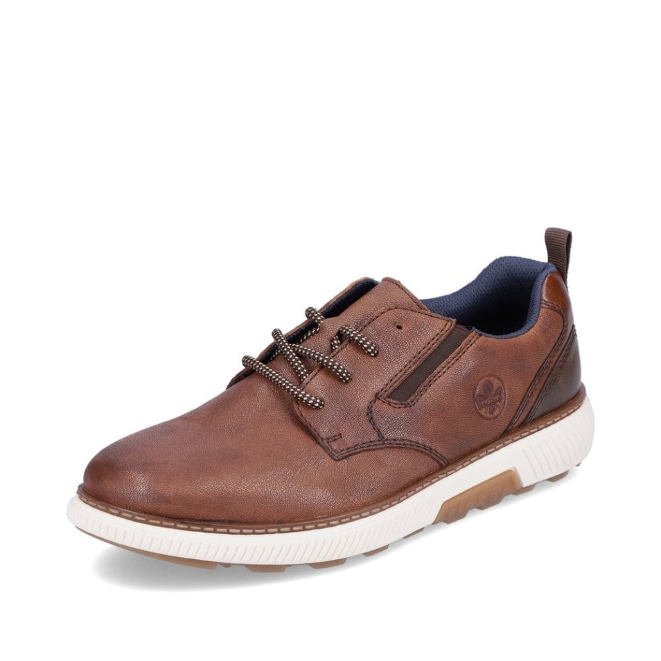 Rieker B3301 Chaussures Pour Hommes Marron