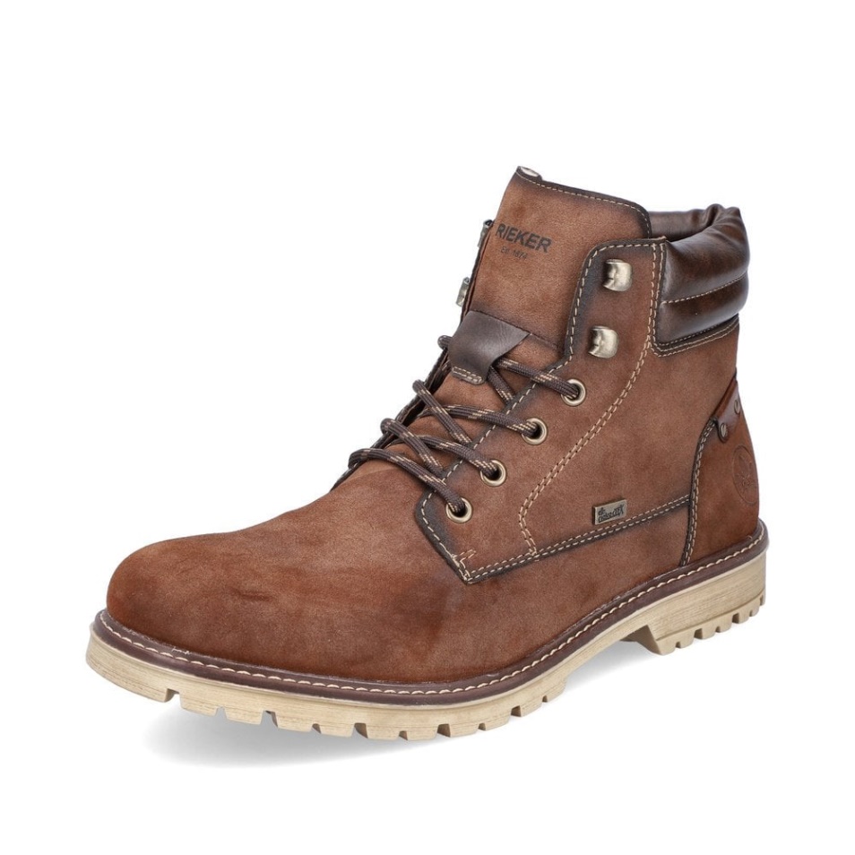 Rieker F3650 Bottes Pour Hommes Marron