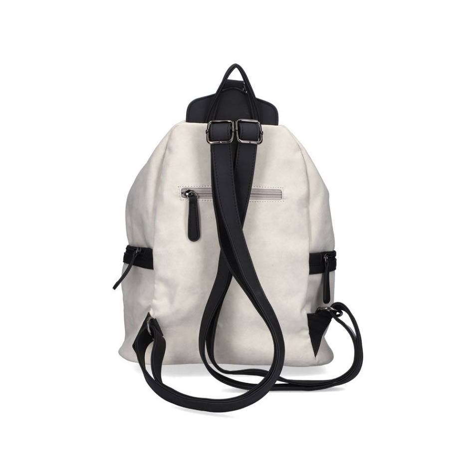 Rieker H1055-80 Sac à Main Zippé Femme Blanc Blanc