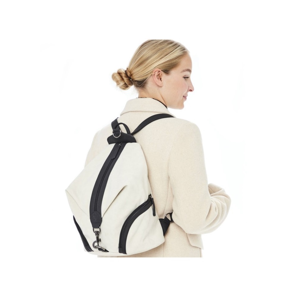 Rieker H1055-80 Sac à Main Zippé Femme Blanc Blanc