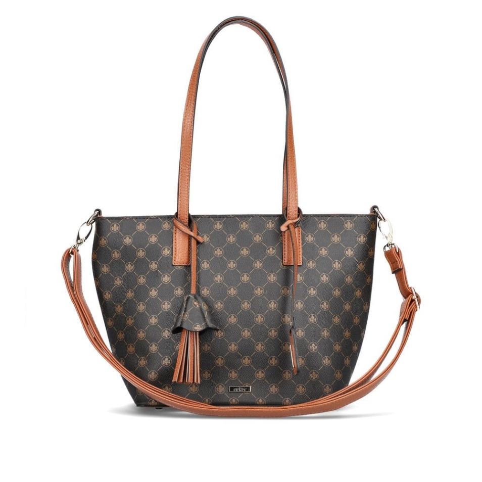 Rieker H1305-00 Sac à Fermeture éclair Noir Pour Femme Noir