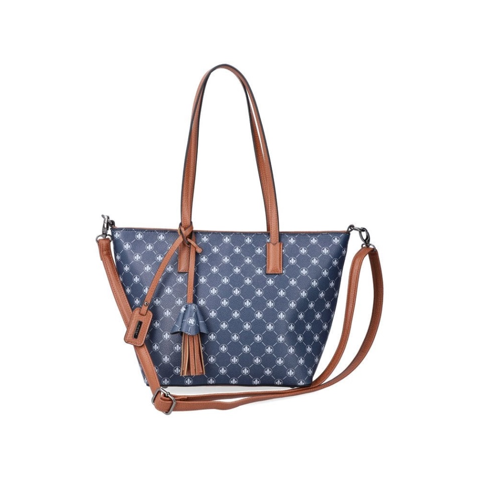 Rieker H1305-14 Sac à Fermeture éclair Bleu Pour Femme Bleu