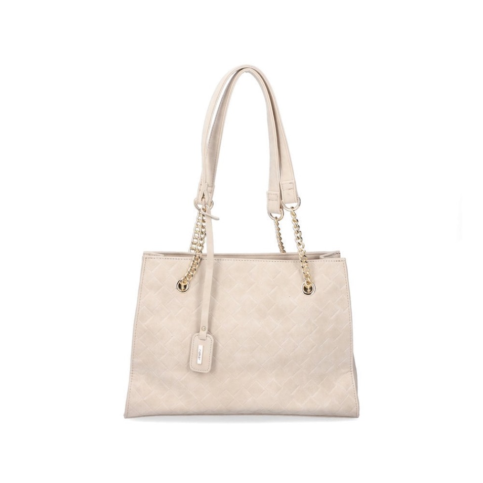 Rieker H1336-60 Sac à Main à Fermeture éclair Beige Pour Femme Beige
