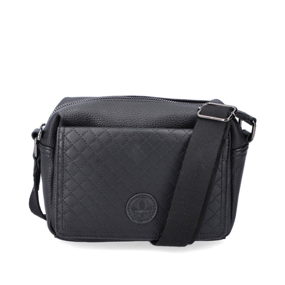 Rieker H1455-00 Sac à Main Zippé Noir Femme Noir
