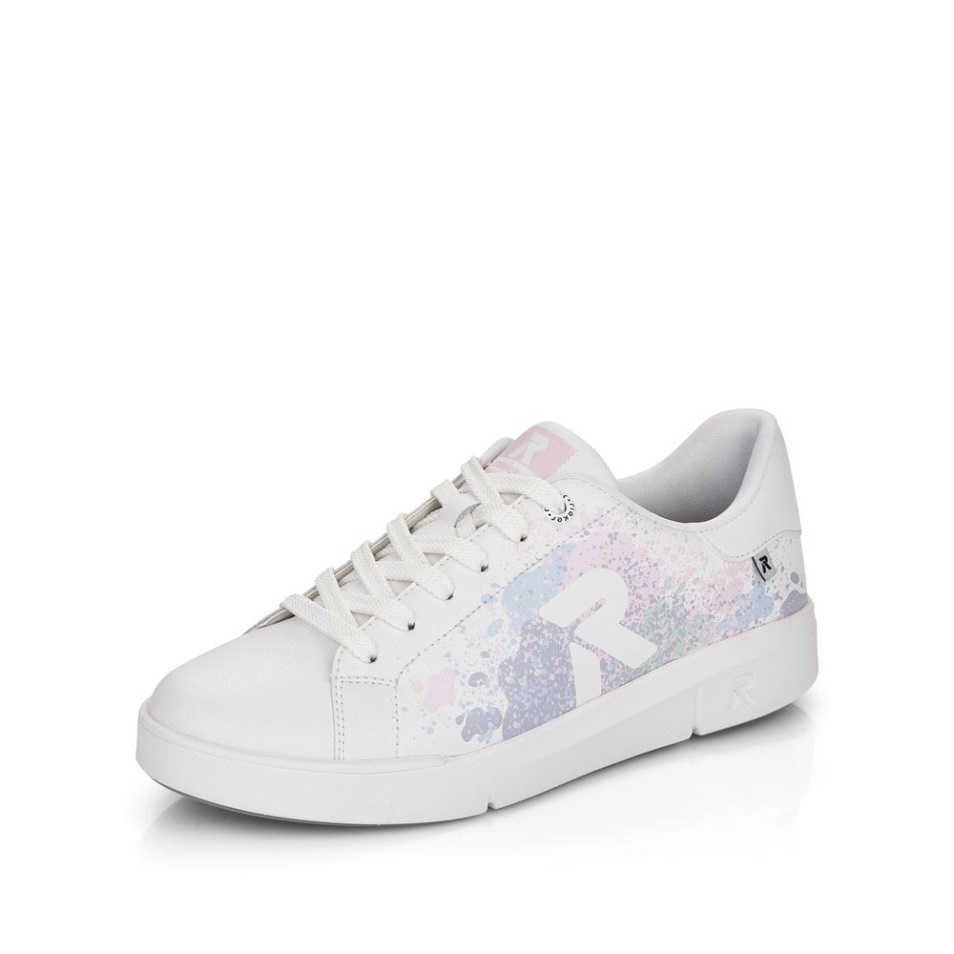 Rieker Blanc R-evolution 41901 Chaussures Pour Femmes