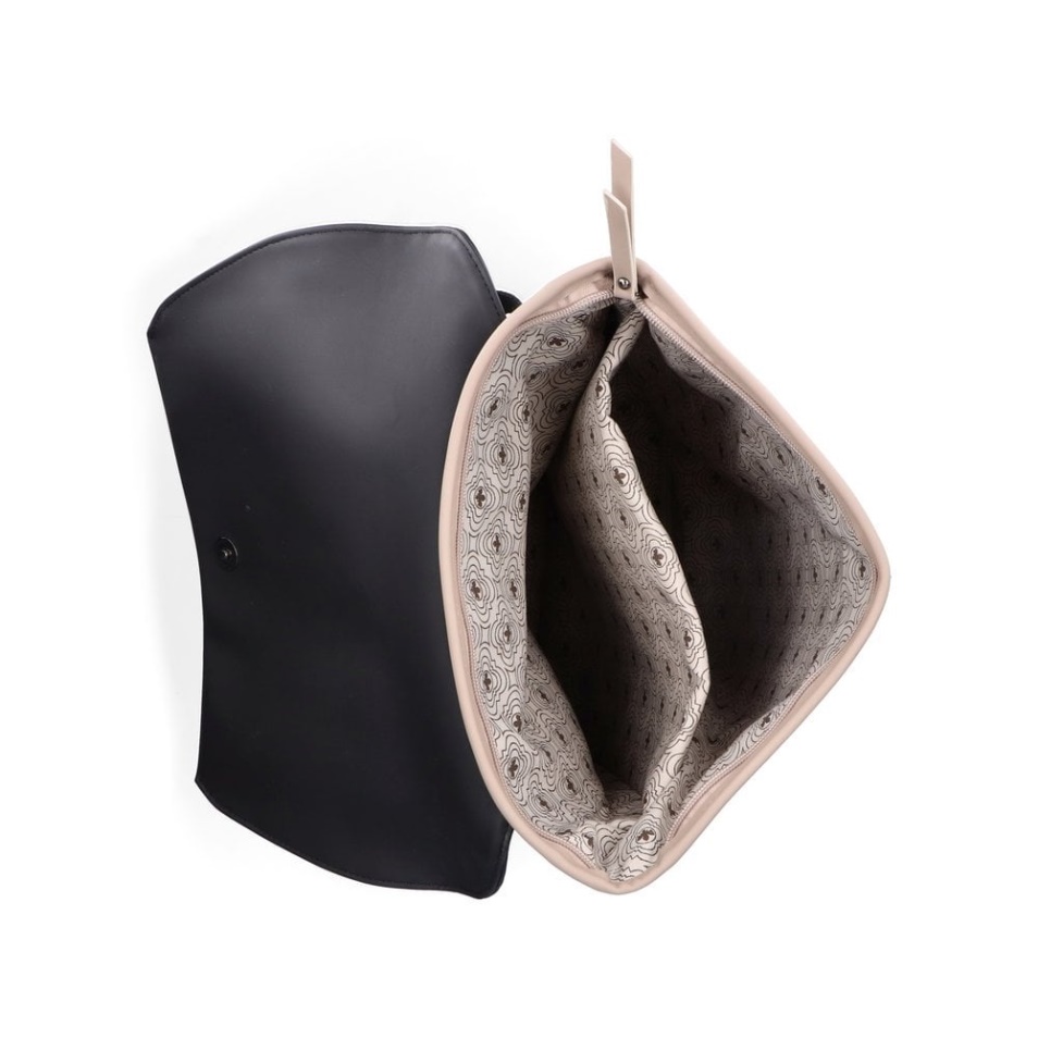 Blanc Rieker H1391-62 Femmes Beige Pli Avec Sac Aimanté