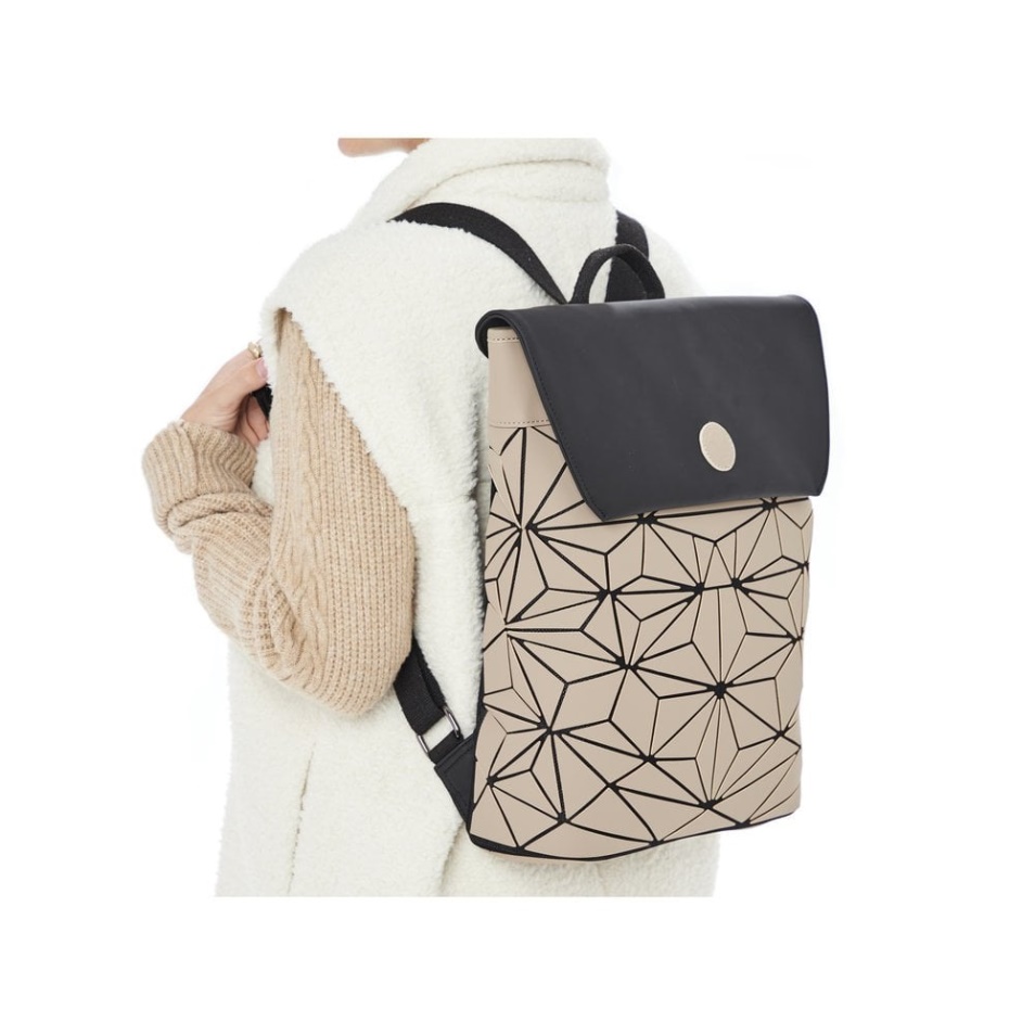 Blanc Rieker H1391-62 Femmes Beige Pli Avec Sac Aimanté