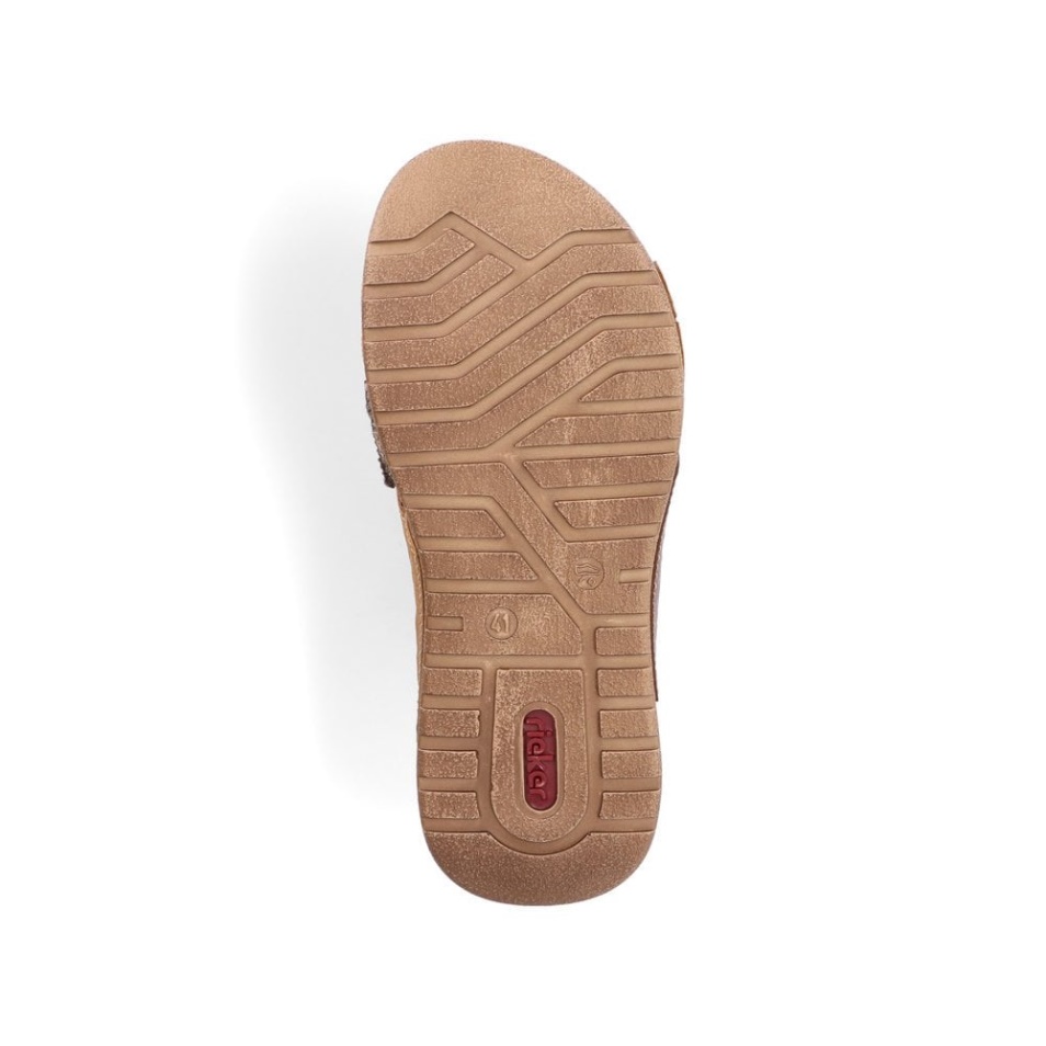 Sandales Pour Hommes Rieker 21995 Jaunes