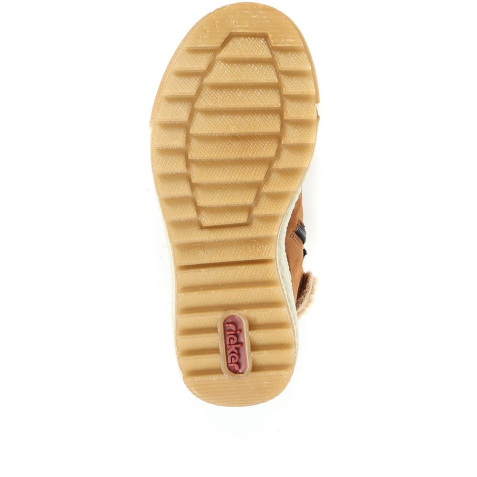 Bottes De Randonnée Marron à Lacets Rieker