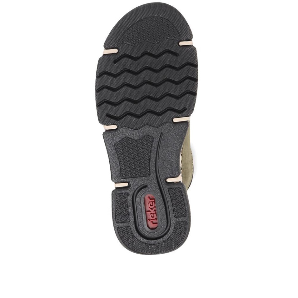 Baskets à Enfiler Rieker Kaki