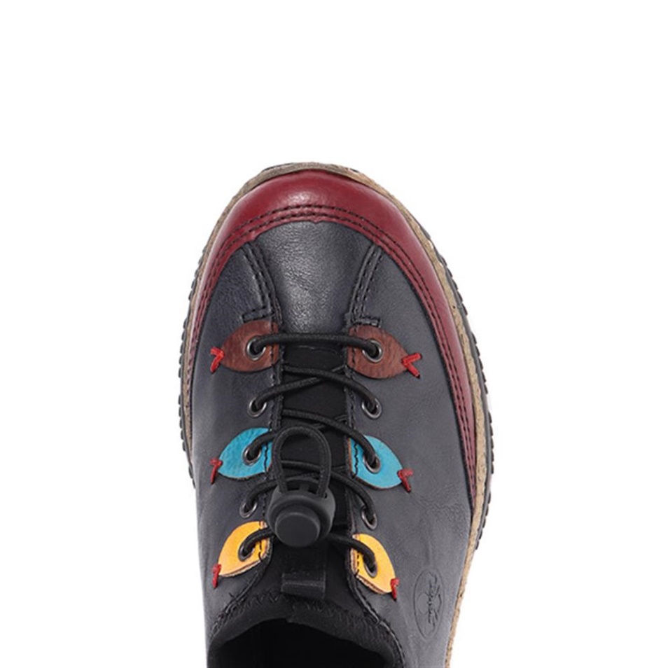 Rieker Chaussures Décontractées à Enfiler Marine Combi