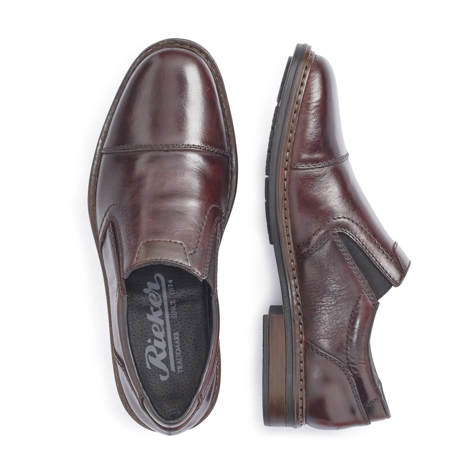 Rieker 17659 Dustin Homme Violet Rouge