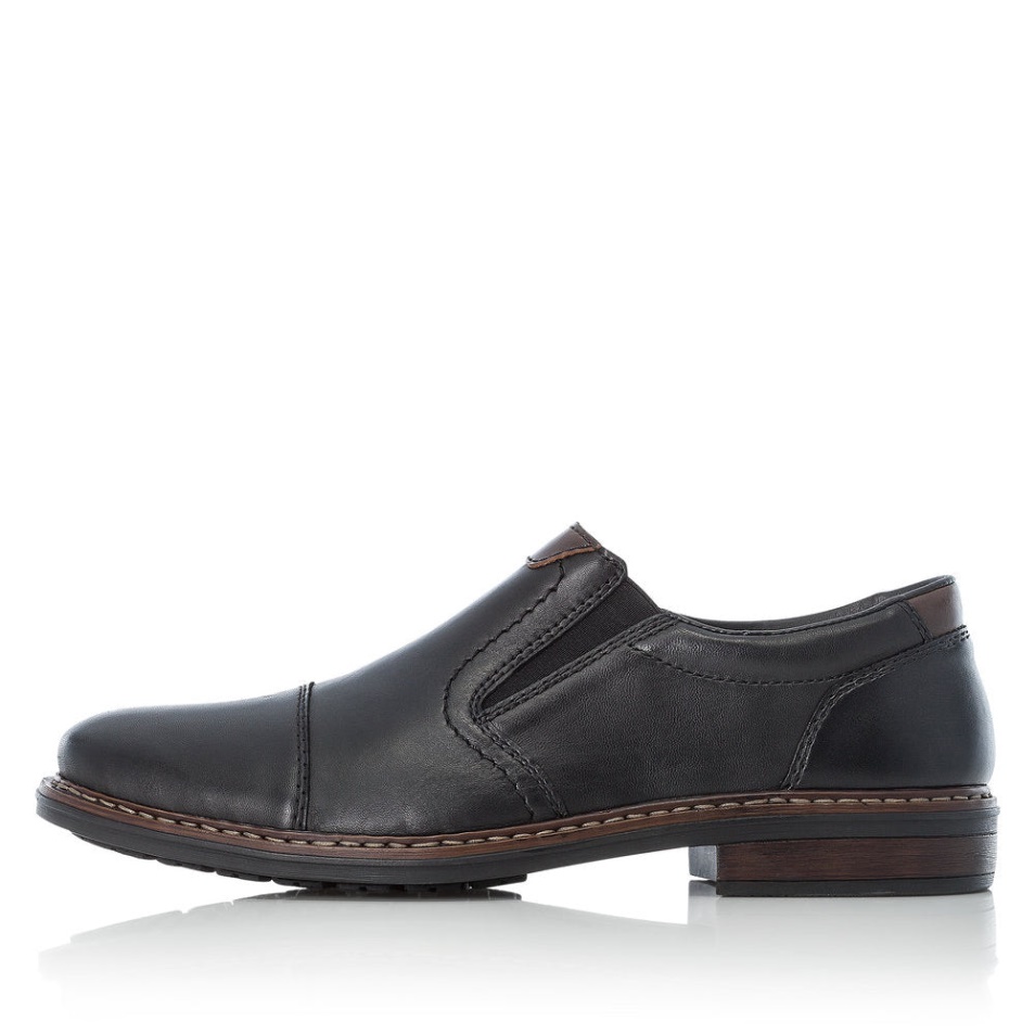 Rieker 17659 Dustin Homme Violet Rouge