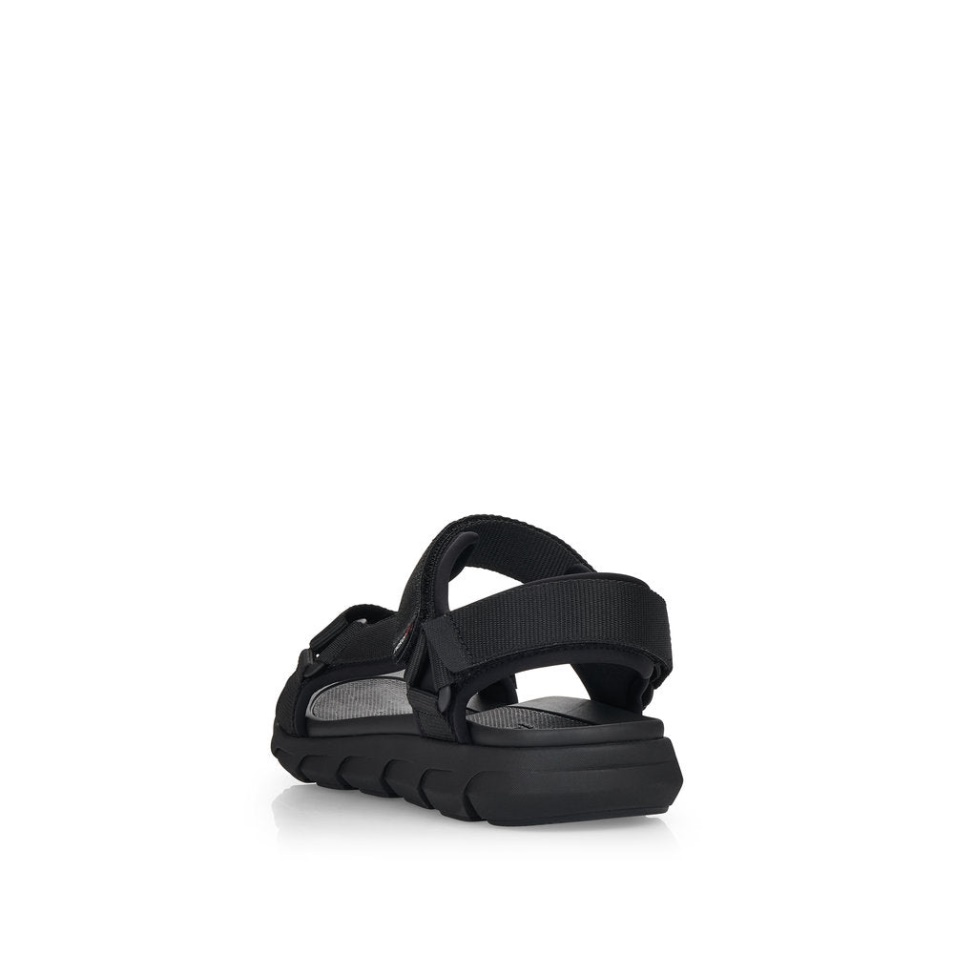 Rieker 20802 Hommes Cesar Schwarz