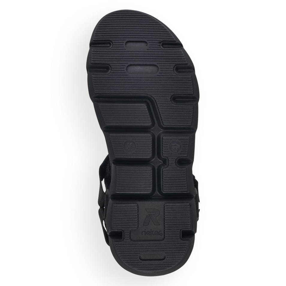 Rieker 20802 Hommes Cesar Schwarz