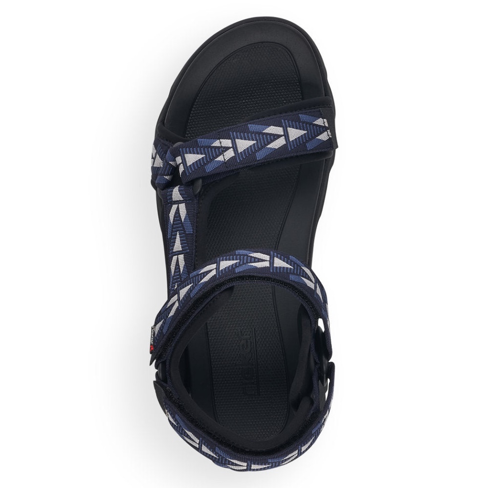 Rieker 20802 Hommes Cesar Schwarz