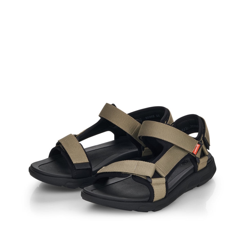 Rieker 20802 Hommes Cesar Schwarz