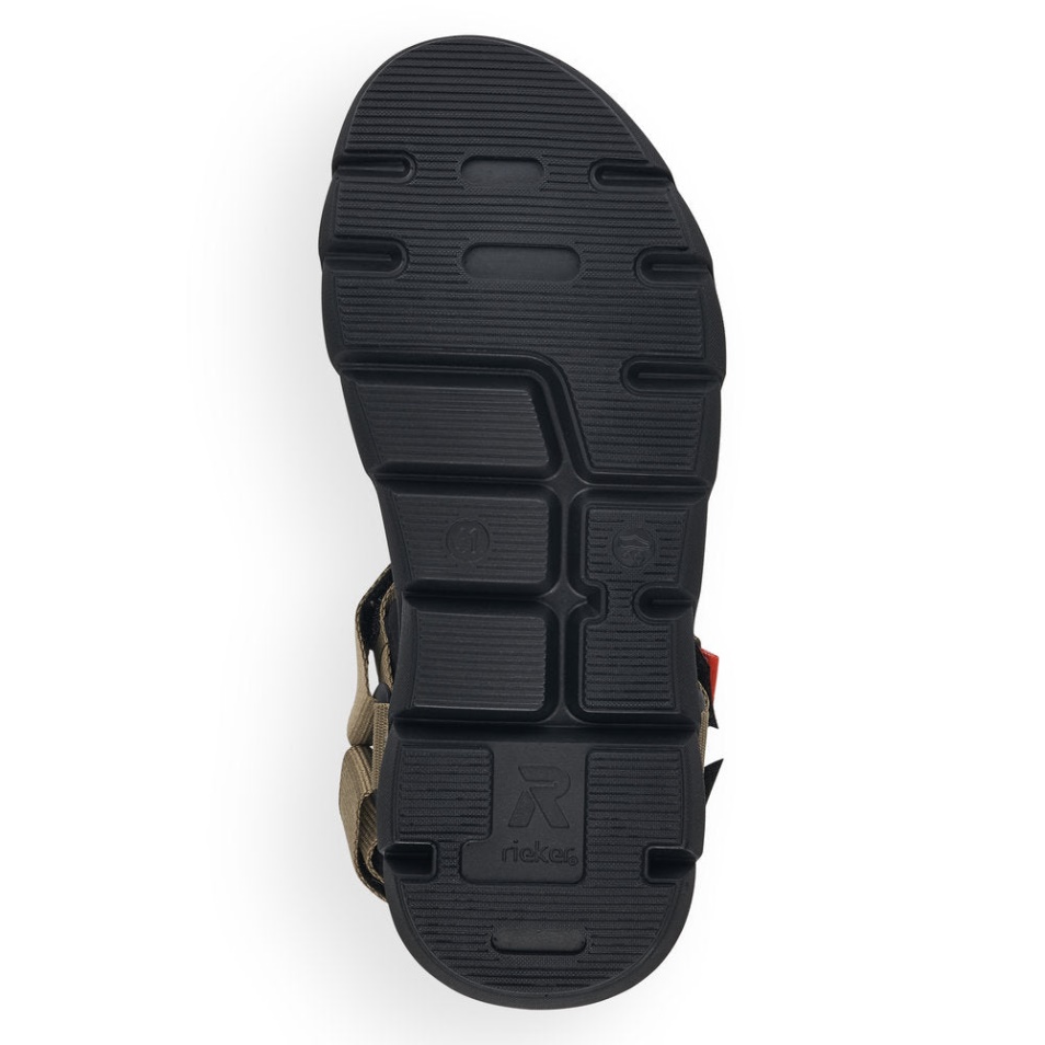 Rieker 20802 Hommes Cesar Schwarz