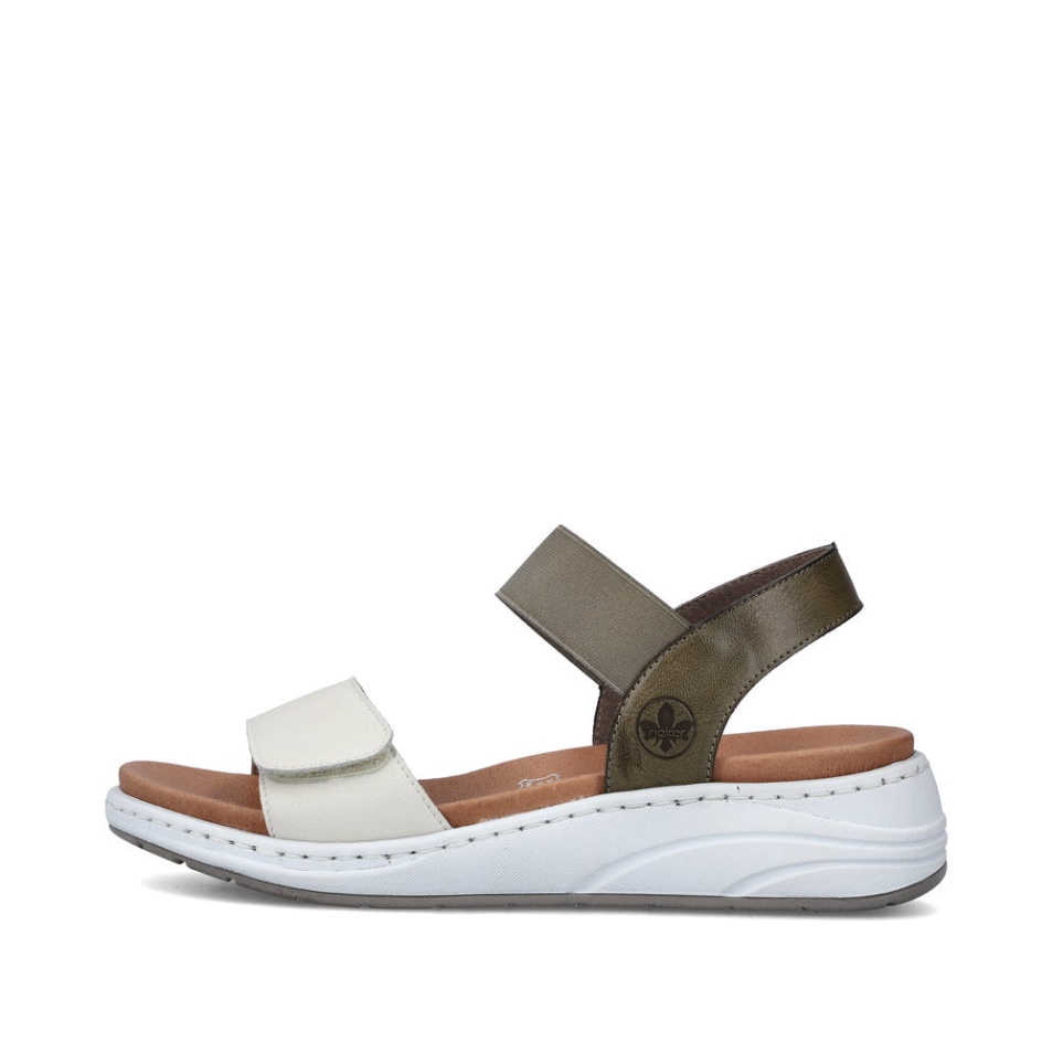 Rieker 64300 Jolanda Blanc Cassé