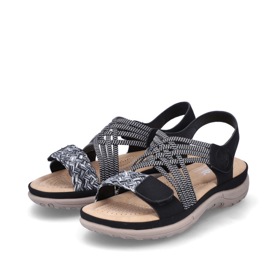 Rieker Noir V8889 Franja