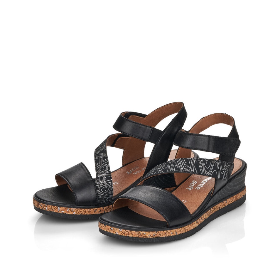 Rieker D3054 Jerilyn Noir