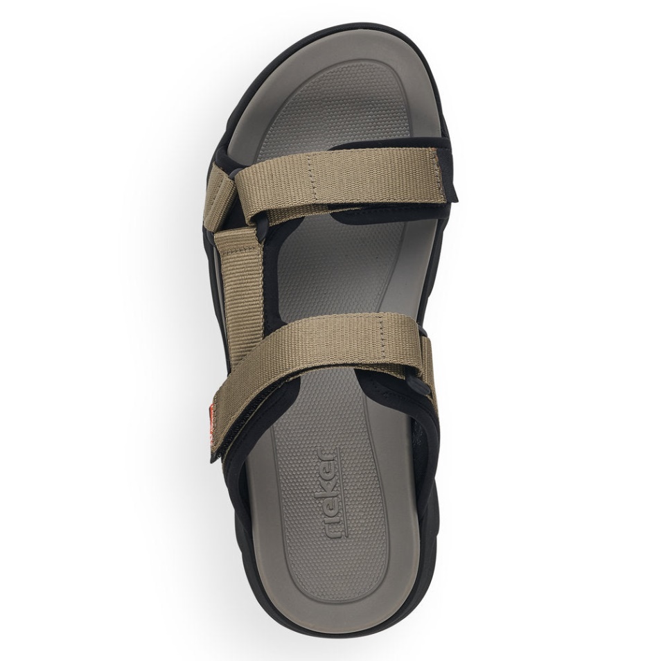 Rieker Schwarz 20801 Césarienne Pour Hommes