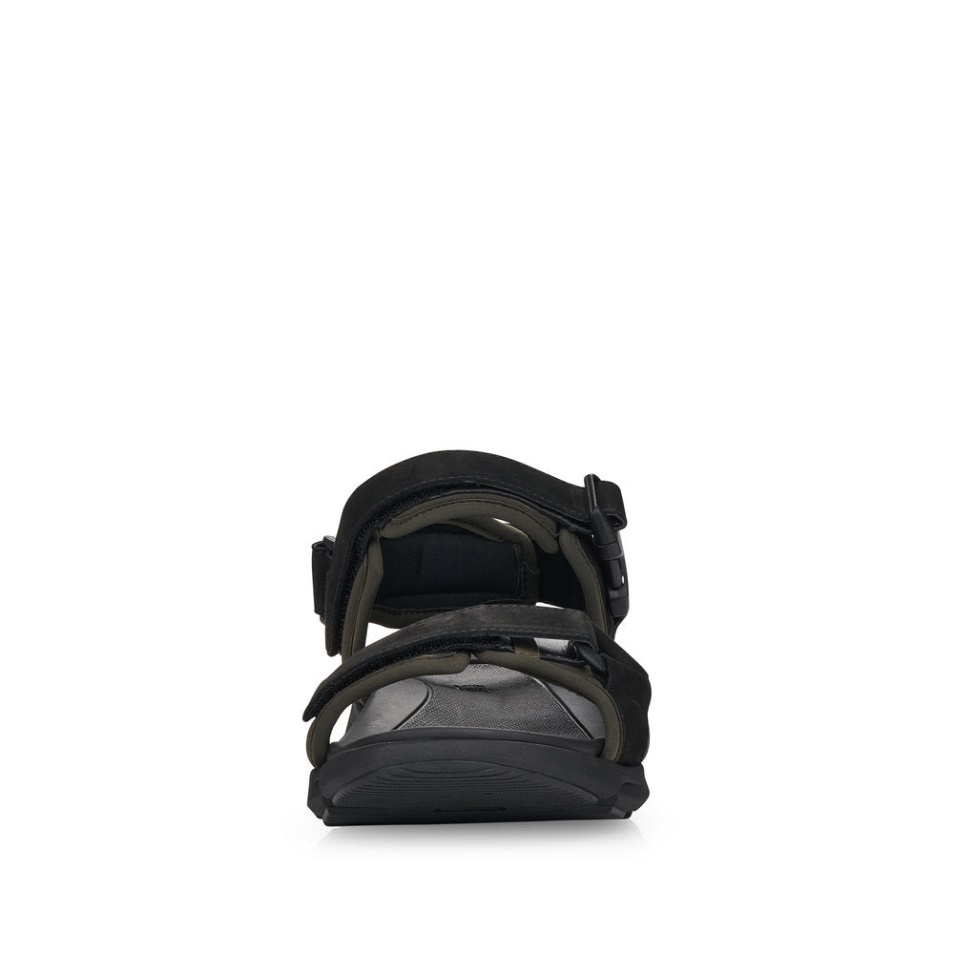 Rieker Schwarz 20803 Césarienne Pour Hommes